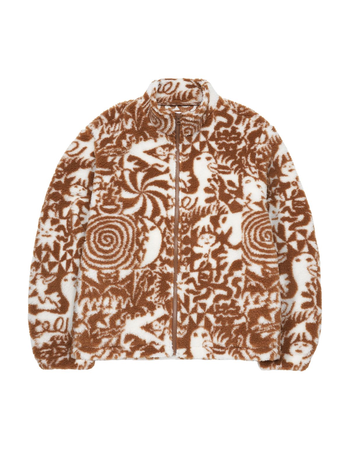 로어즈(LORES) Full of Love Fleece Jacket - Beige