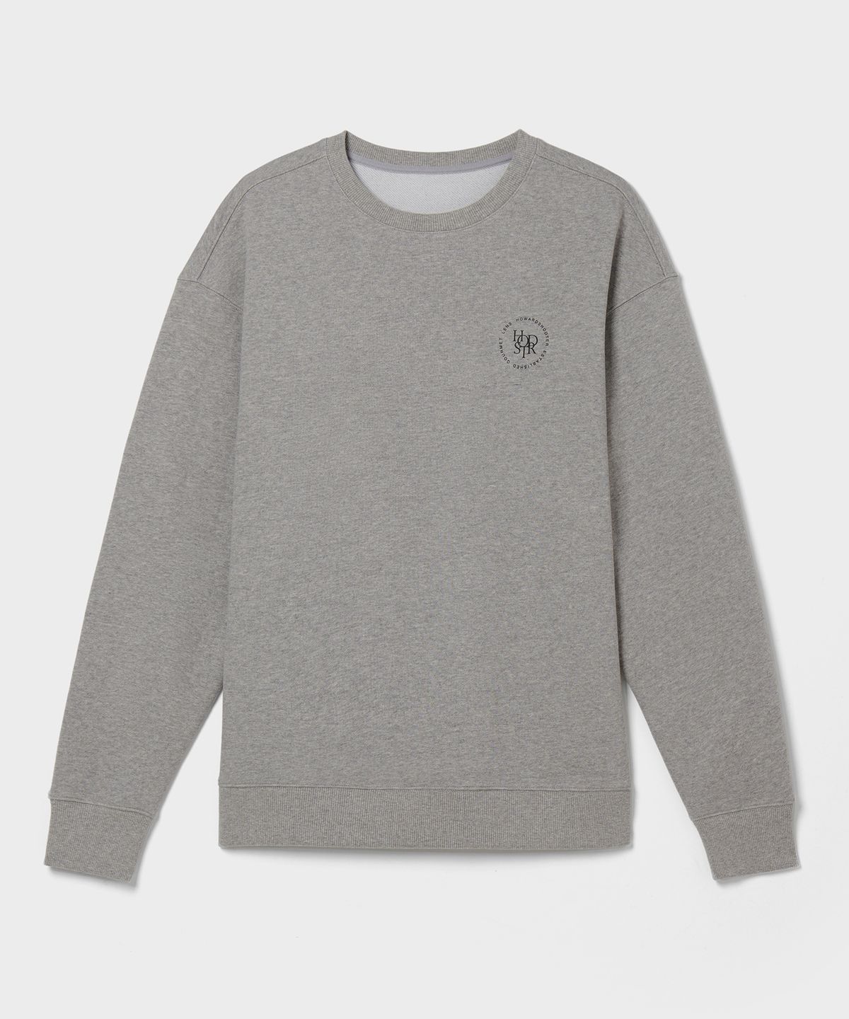 하워드슈터(HOWARDSHOOTER) HS CIRCLE LOGO SWEATSHIRT m.grey