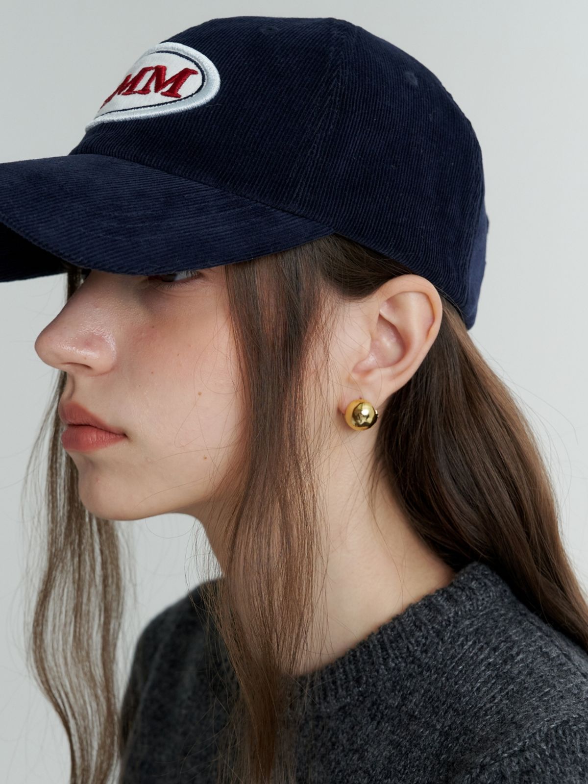 러브미몬스터(LOVE ME MONSTER) Pure Chic Ball Earrings M_GD (L233MER060)