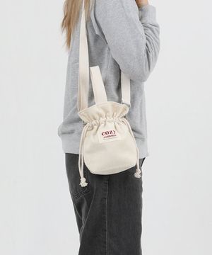 코듀로이 스트링 크로스백 (10색상 / 2사이즈)