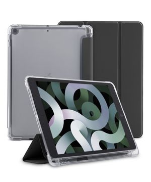 [8COLOR] 아이패드 애플펜슬 수납 스마트커버 투명 케이스