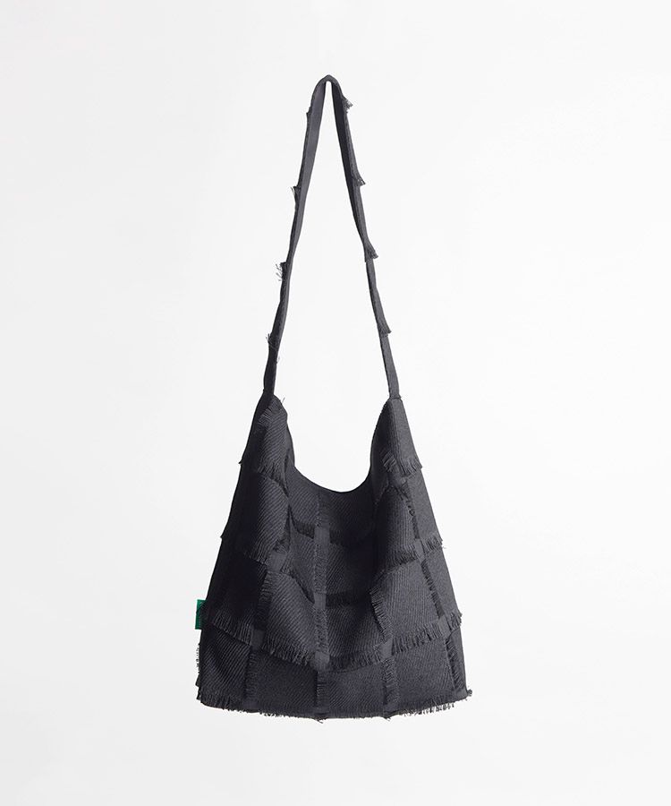 ショルダーバッグ・ポシェット GREEN STUFF Simple shopper bag 62 ethnic fringe ivory MUSINSA | GREEN STUFF Simple shopper bag 62 ethnic fringe