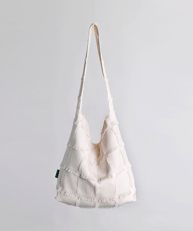 MUSINSA | GREEN STUFF Simple Shopper Bag 62 Ethnic Fringe