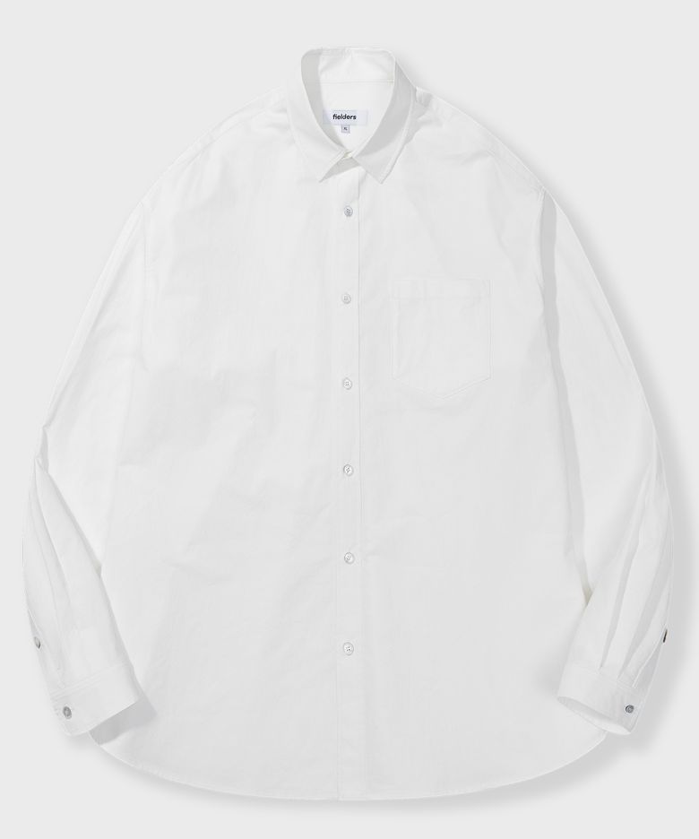 에센셜 페이퍼 코튼 셔츠 OFF WHITE