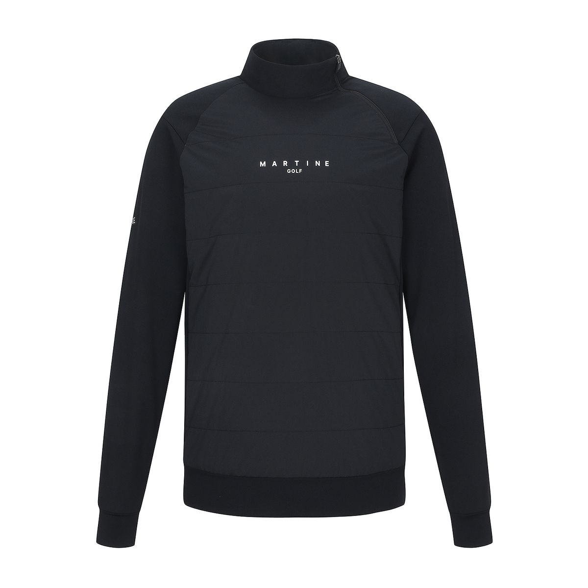 마틴골프(MARTINE GOLF) Collaboration Hybrid Shirts_Black (Men)