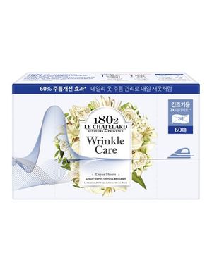 링클케어 건조기용 드라이시트 60매 (릴리)