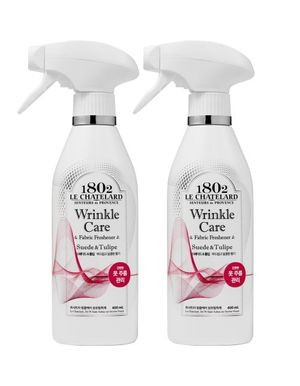 링클케어 섬유탈취제 400ml x 2입 (튤립)