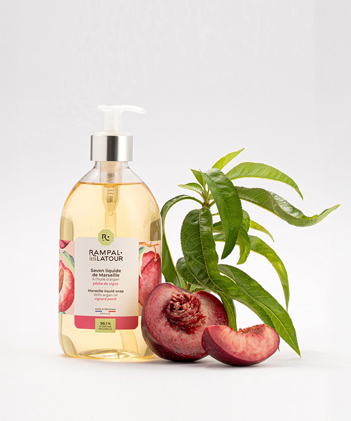랑팔라투르(RAMPAL LATOUR) 사봉리퀴드 피치 500ML(액체비누)