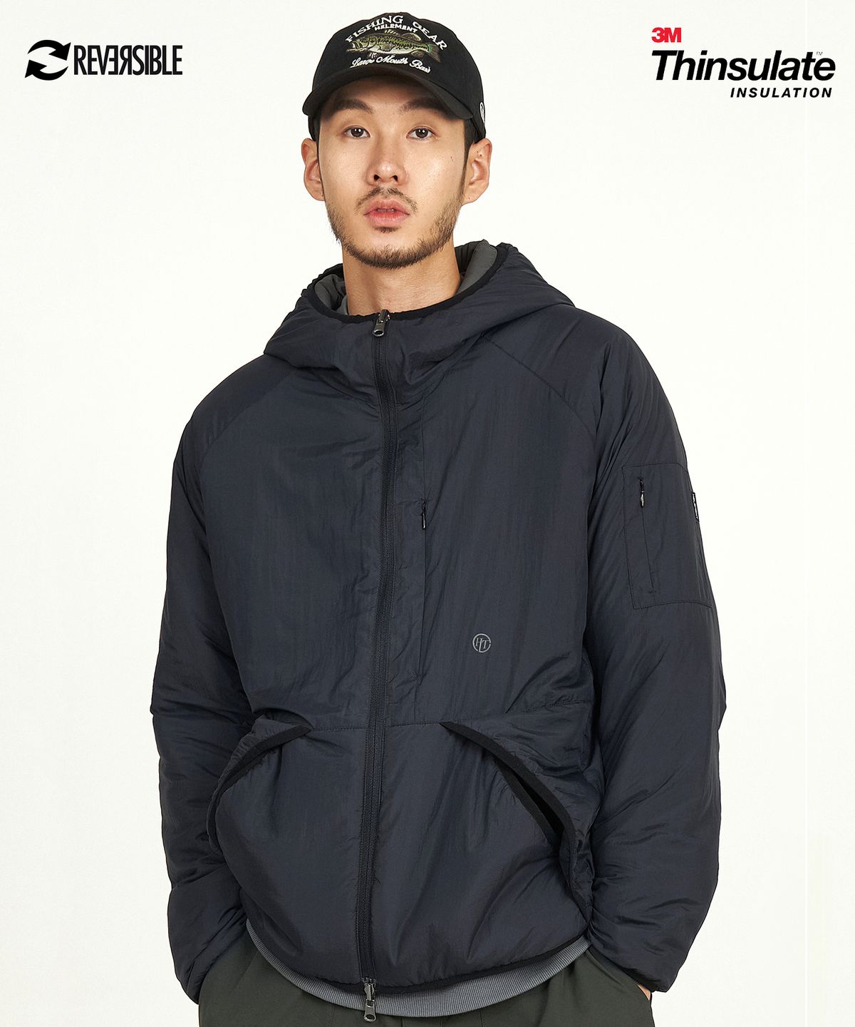 힐리먼트(HELEMENT) 몽블랑 에어 패딩자켓(NAVY)