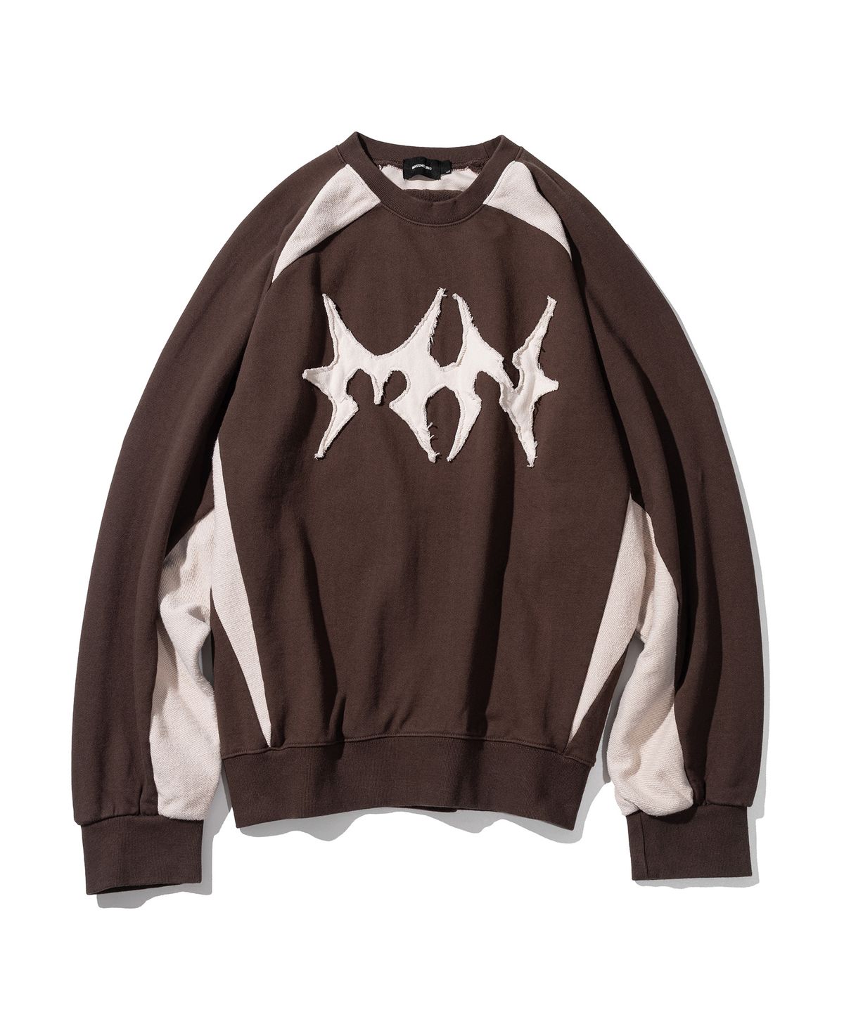 매스노운(MASSNOUN) MN DART SPORTY REVERSE SWEAT SHIRTS MFHCR001-BR