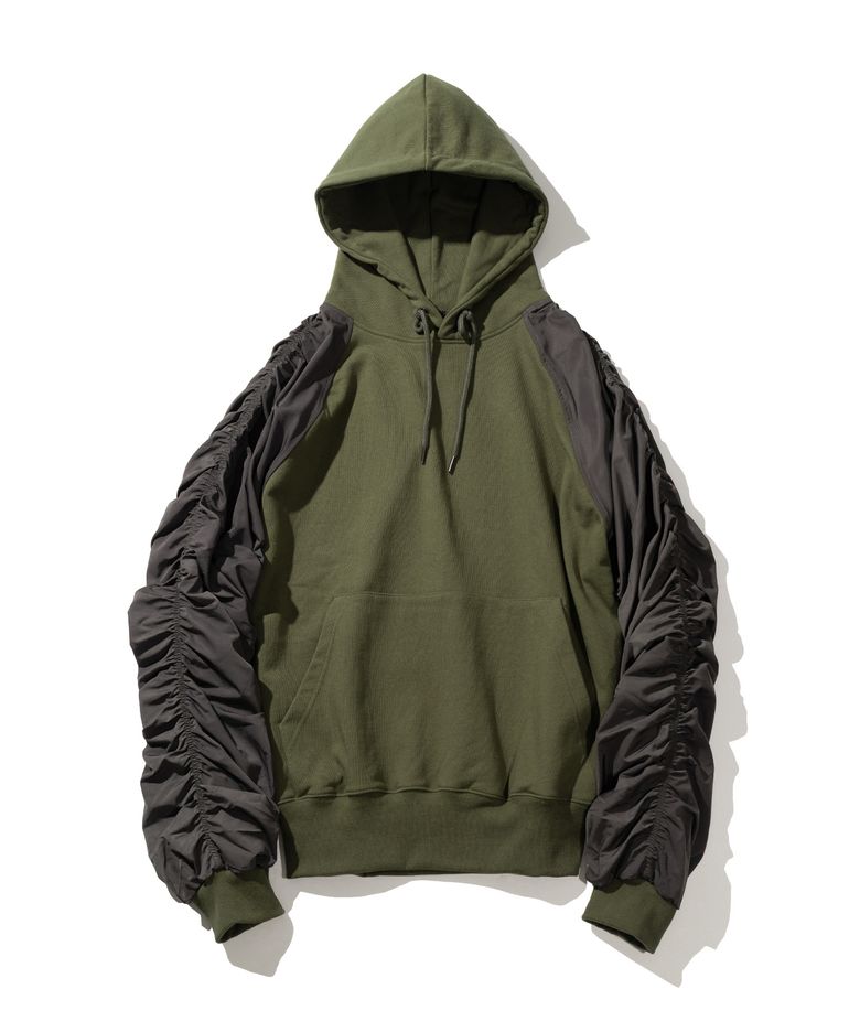 BELINE PUCKERING HOODIE MFHHD006-KK