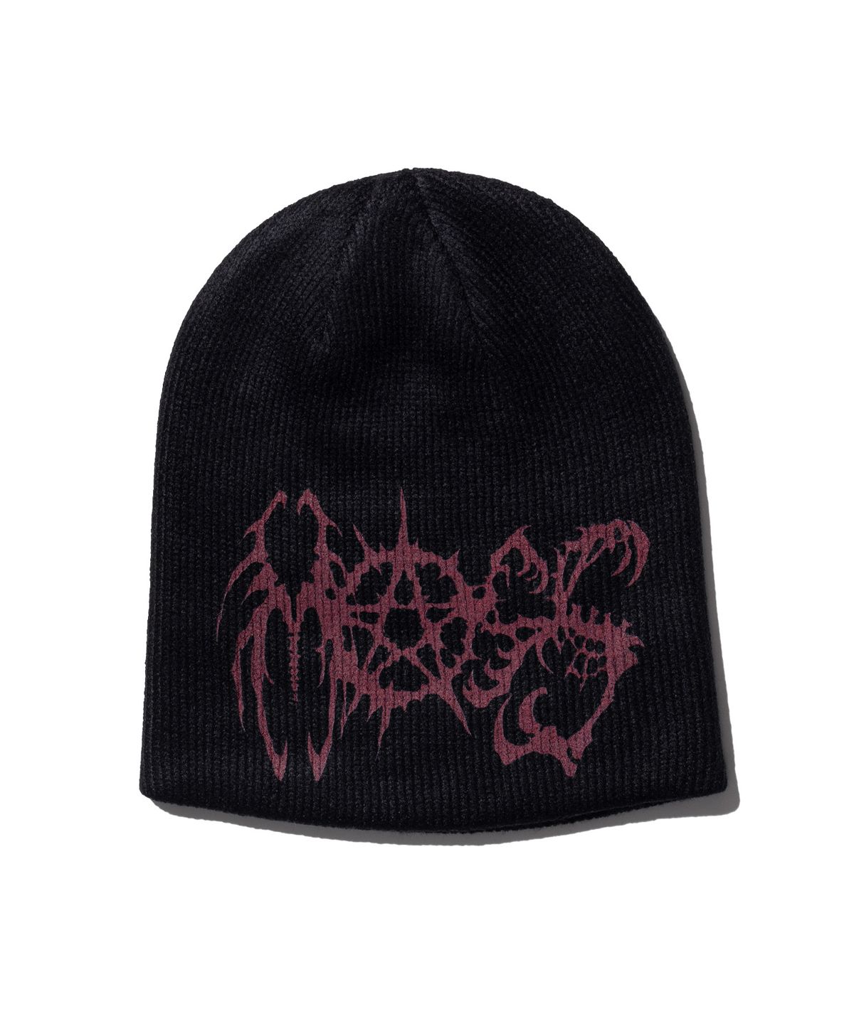 매스노운(MASSNOUN) PENTAGRAM SHORT BEANIE MWHAC001-BK