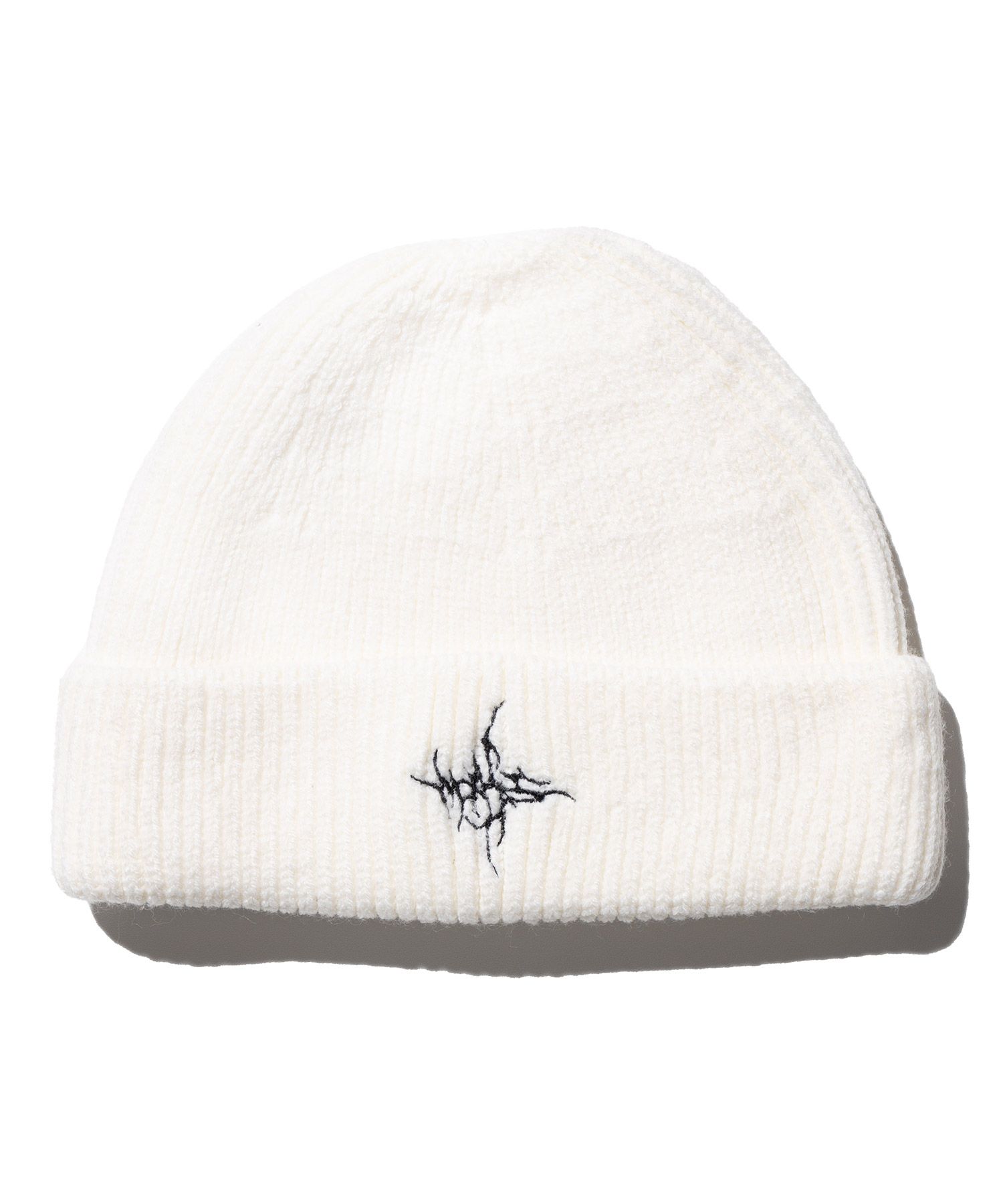 【massnoun】23FW★ MASS TWIG SHORT BEANIE MASS TWIG SHORT BEANIE MWHAC003-WT - MASSNOUN | 60% - Asian
