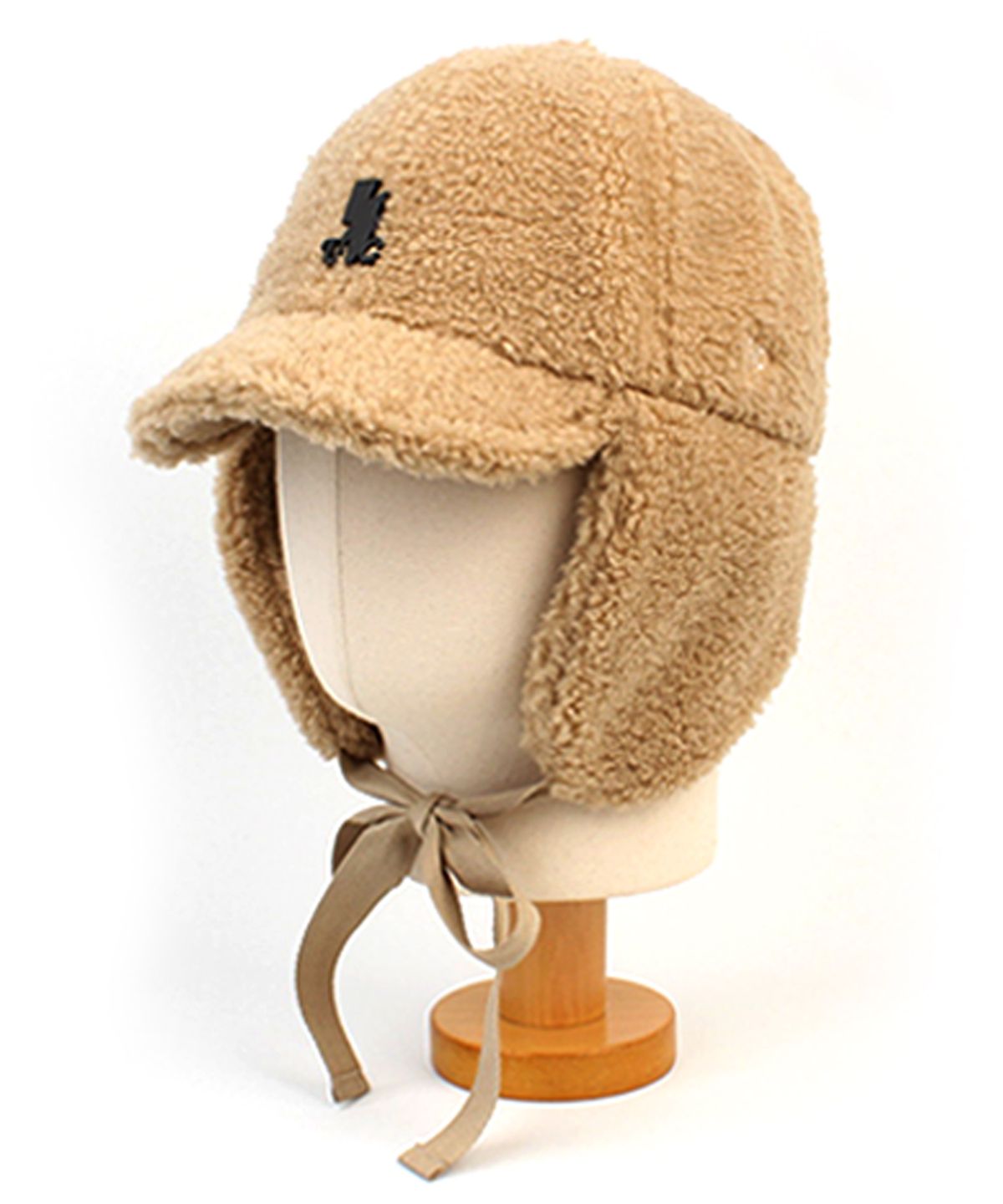 유니버셜 케미스트리(UNIVERSAL CHEMISTRY) Thunder Muji Beige Fleece Earflap Cap 귀달이모자