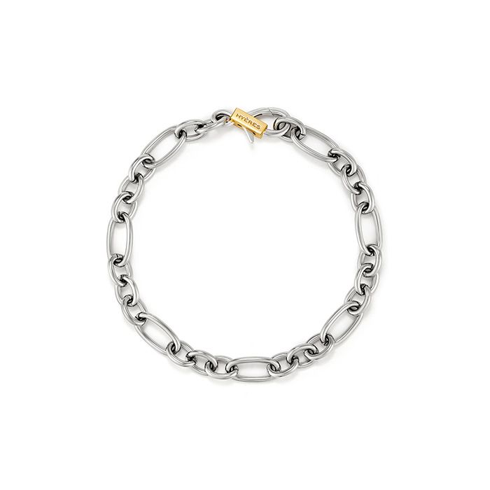 【HYERES LOR】H Edition Silver shackle chain bracelet HYERES LOR】H Edition Silver shackle chain bracelet (HYERES