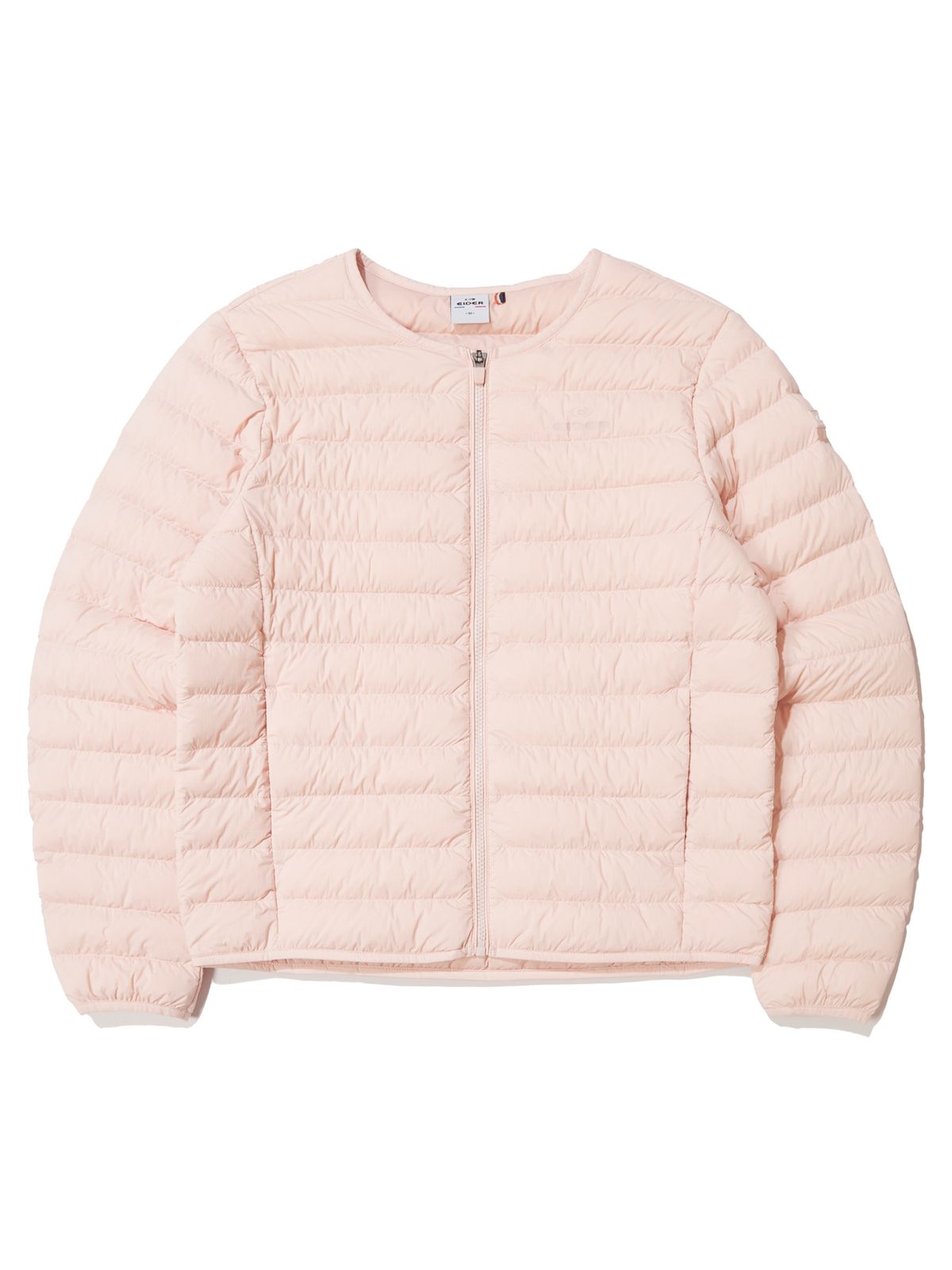 아이더(EIDER) POP 라운드 β 슬림 다운 자켓_PALE PINK