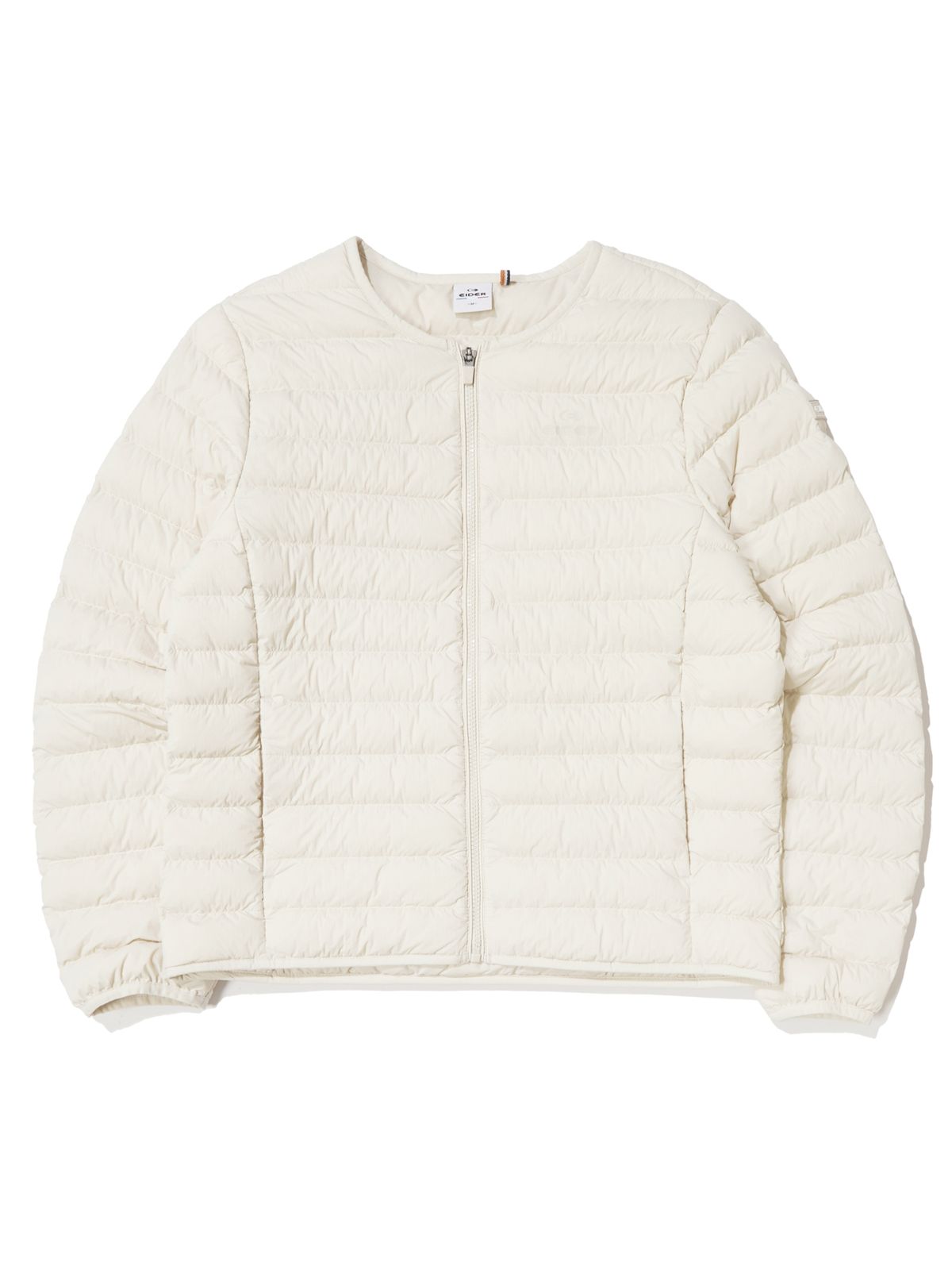 아이더(EIDER) POP 라운드 β 슬림 다운 자켓_CREAM BEIGE