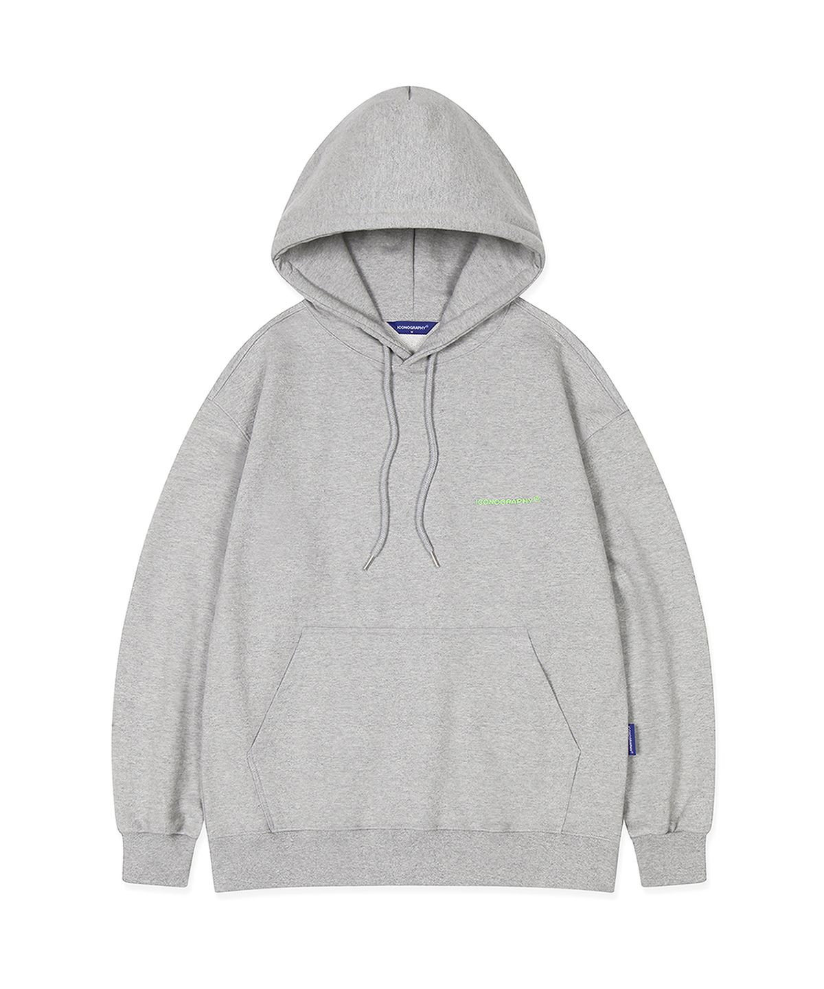 아이코노그라피(ICONOGRAPHY) OVERFIT_HOODIE MEL
