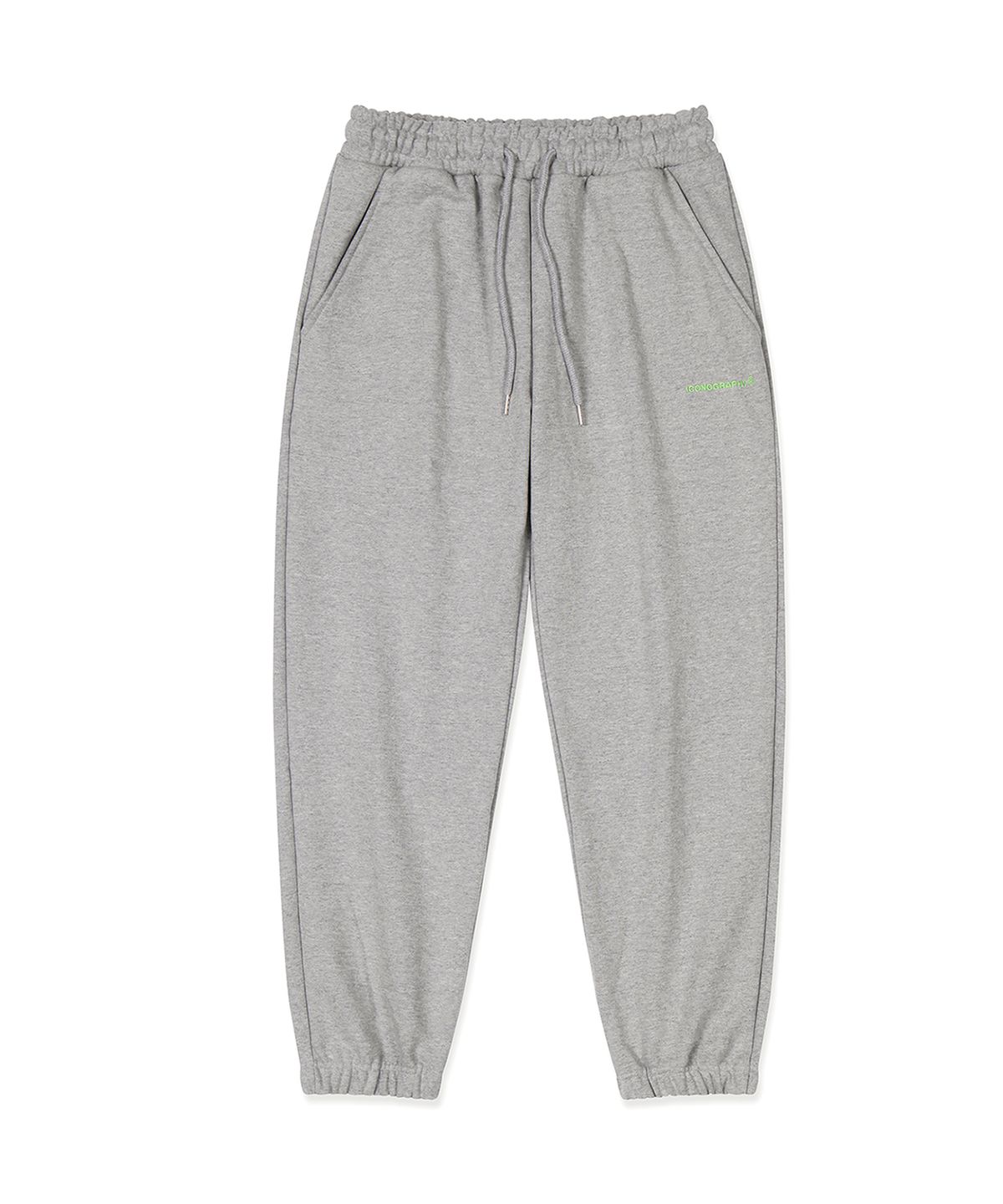 아이코노그라피(ICONOGRAPHY) OVERFIT_JOGGER PANTS MEL