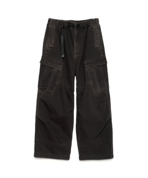 Mil Pants Washed Black
