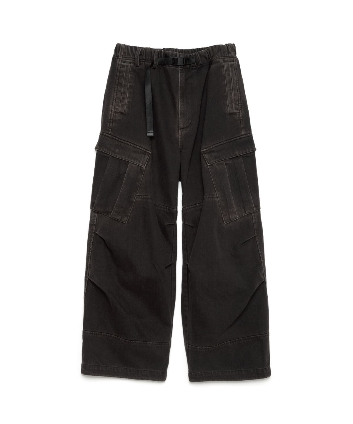 해칭룸(HATCHINGROOM) Mil Pants Washed Black