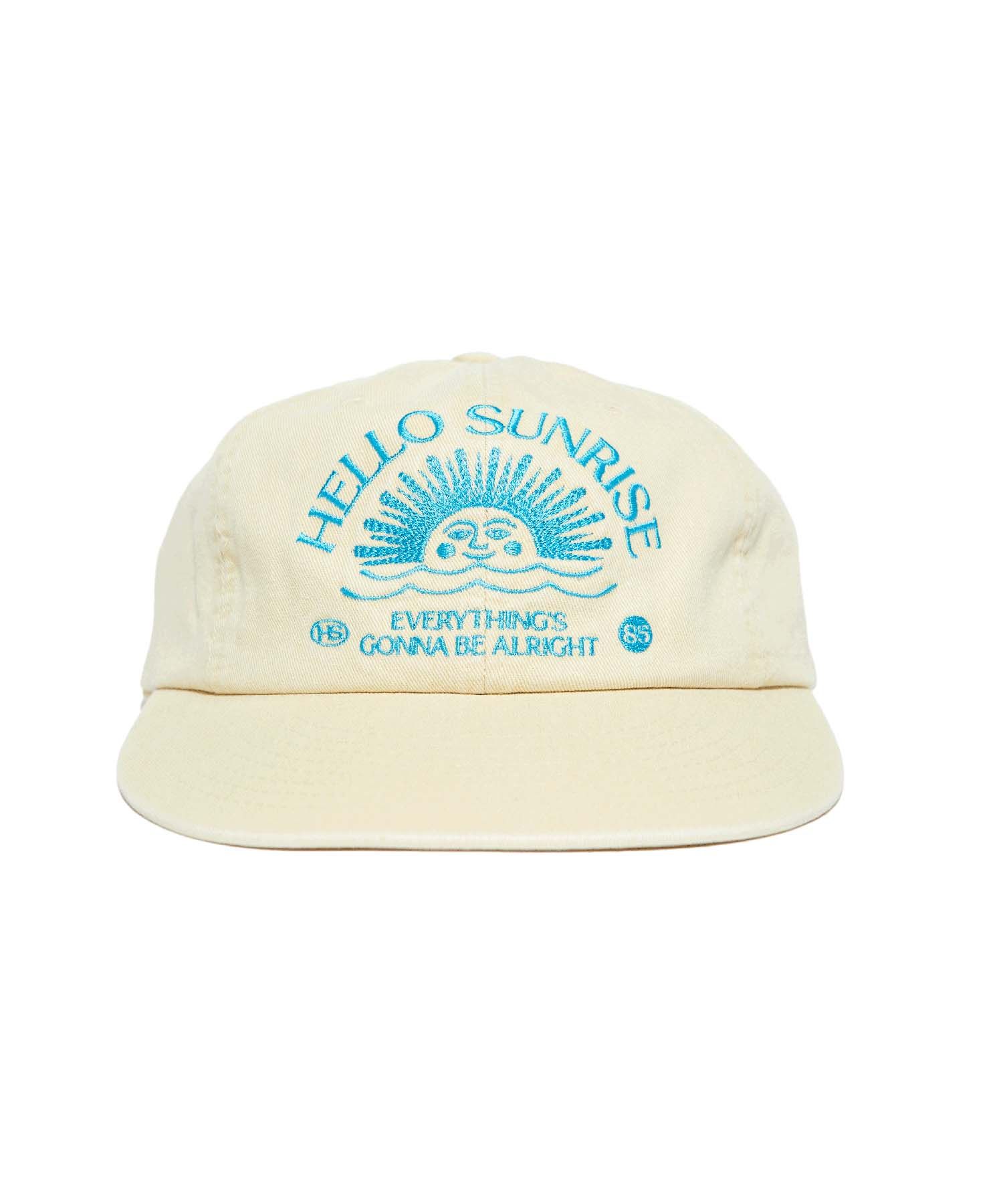 HELLO SUNRISE Arch Logo 6Panel Cap Green - 帽子