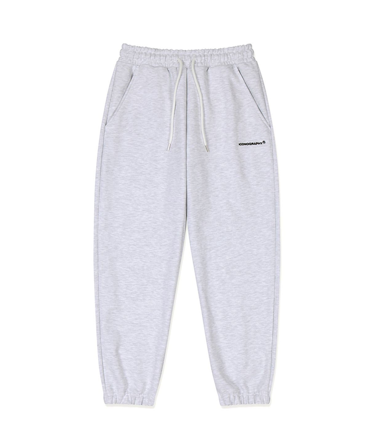 아이코노그라피(ICONOGRAPHY) OVERFIT_JOGGER PANTS WHMEL