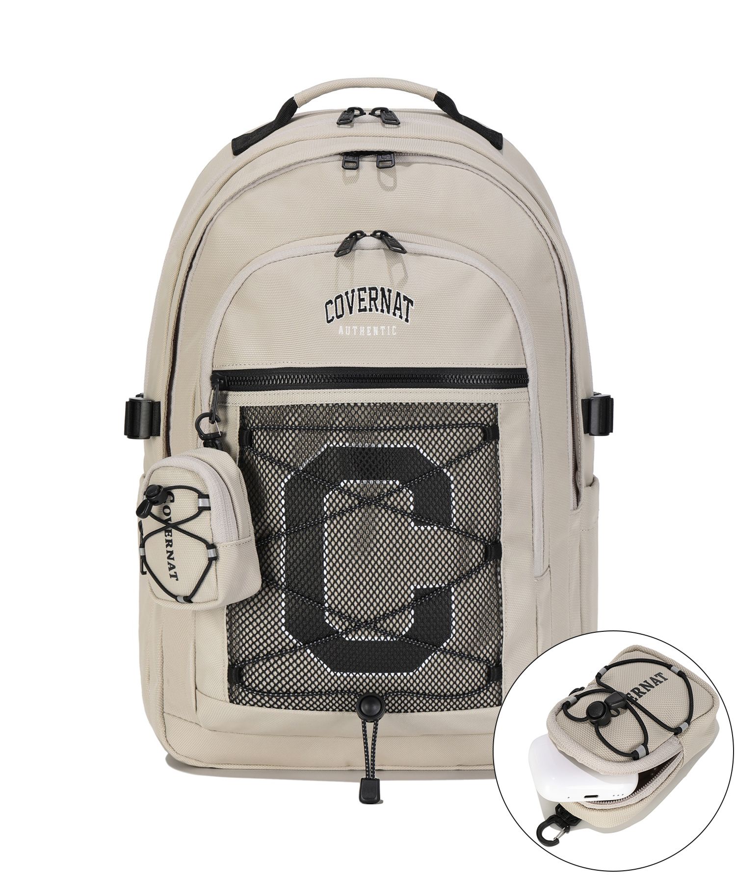 [COVERNAT]★EDU BACKPACK 31L MUSINSA | COVERNAT New Authentic Backpack 31L Black