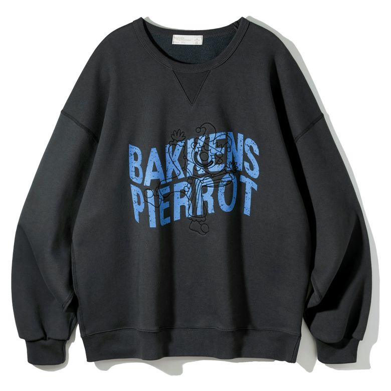 Pierrot Vintage 스웨트셔츠 BK5985_차콜