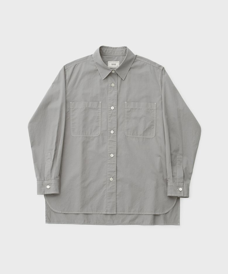 Women Volume Garment Shirt (Concrete)