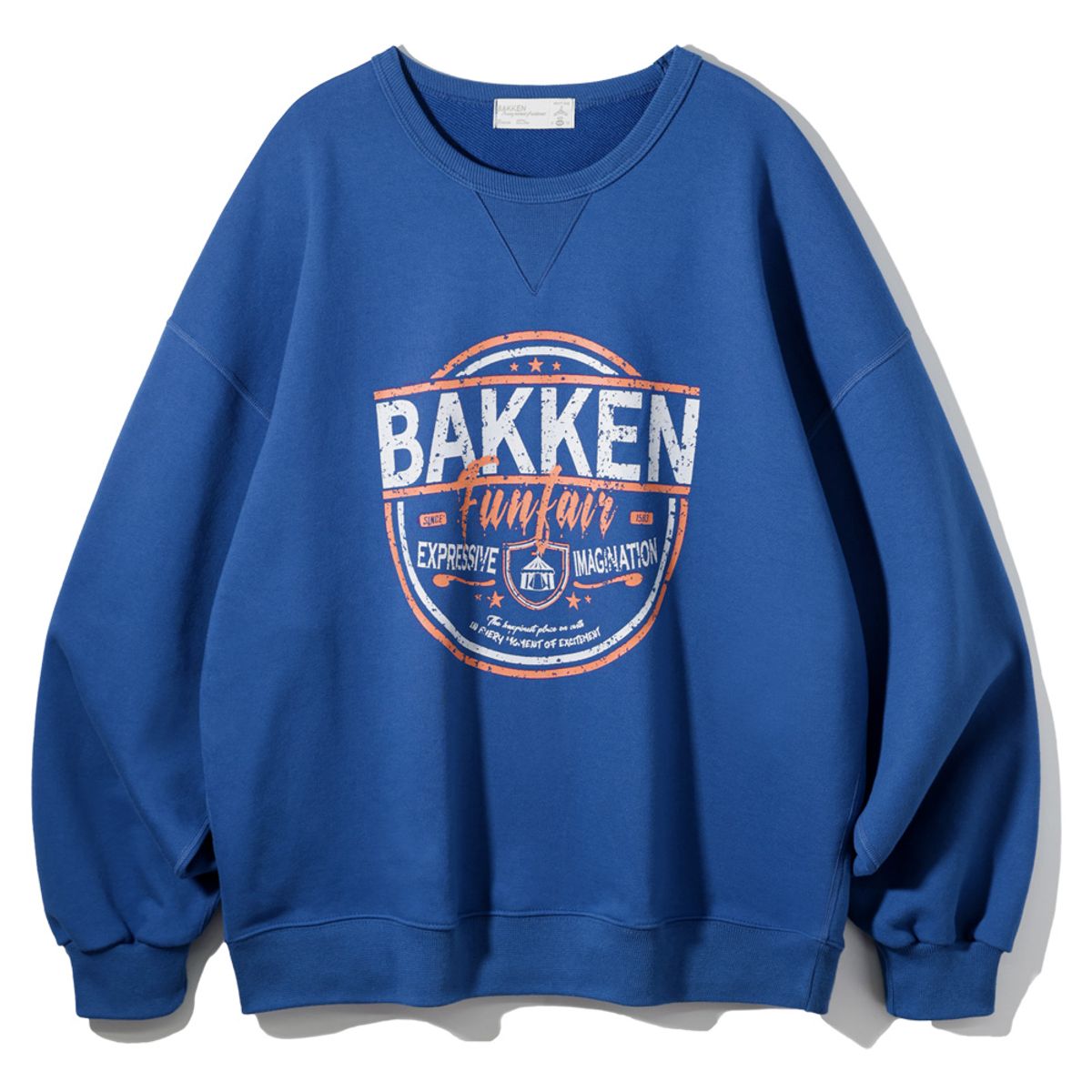 바켄(BAKKEN) Funfair 스웨트셔츠 BK5990_블루