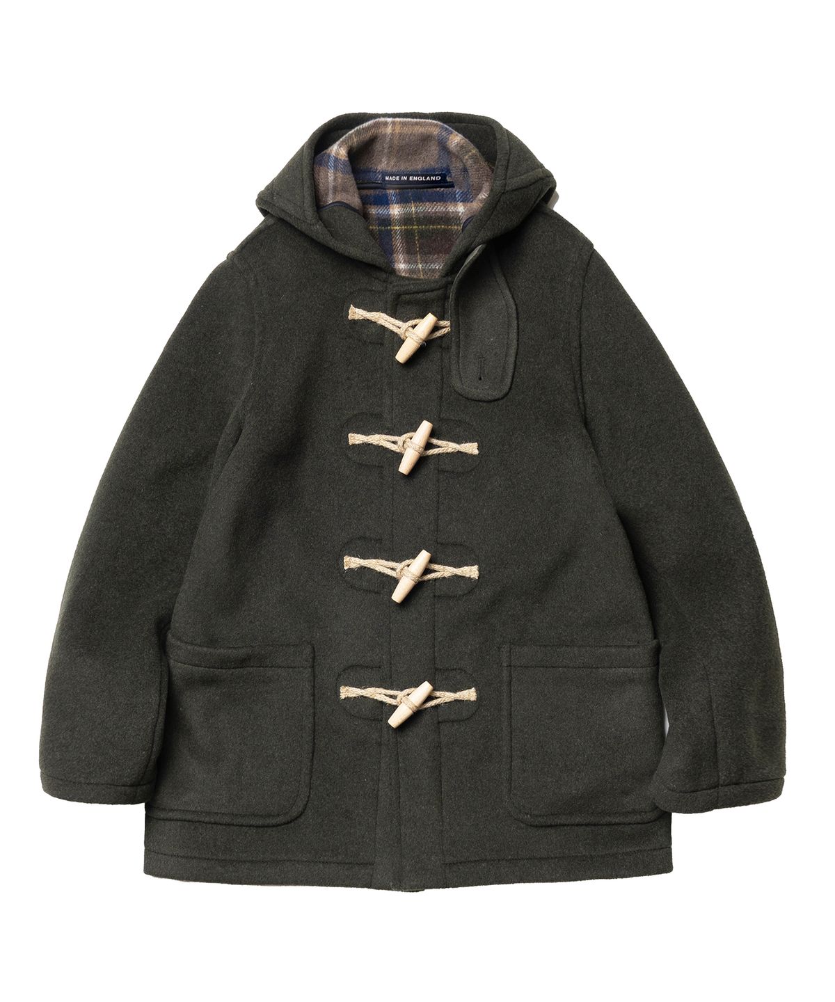 런던트레디션(LONDONTRADITION) Martin SLM NYNF Duffle Coat - Seaweed 176