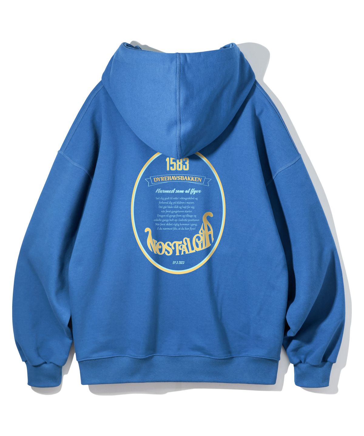 바켄(BAKKEN) Nostalgia 후디 BK6987_블루