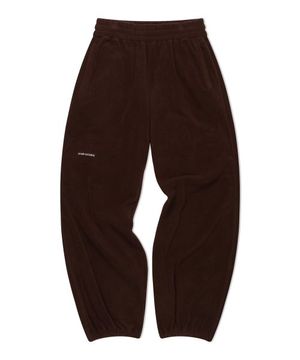 데일리 플리스 팬츠 [브라운]