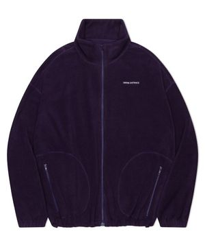 데일리 플리스 집업 자켓 [퍼플]