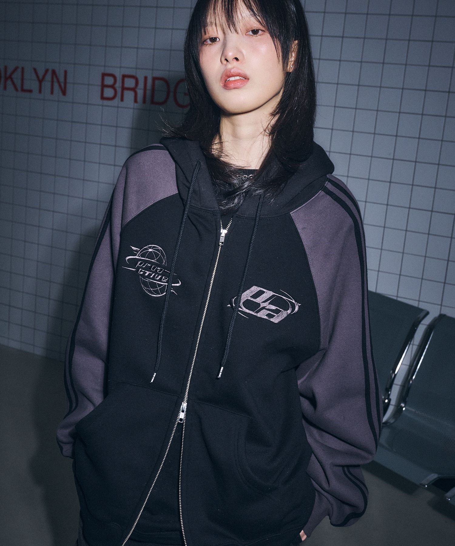 【CPGN STUDIO】DTP No Iron Hood MUSINSA | CPGN STUDIO [2-WAY] Proact reglan hood zip-up black