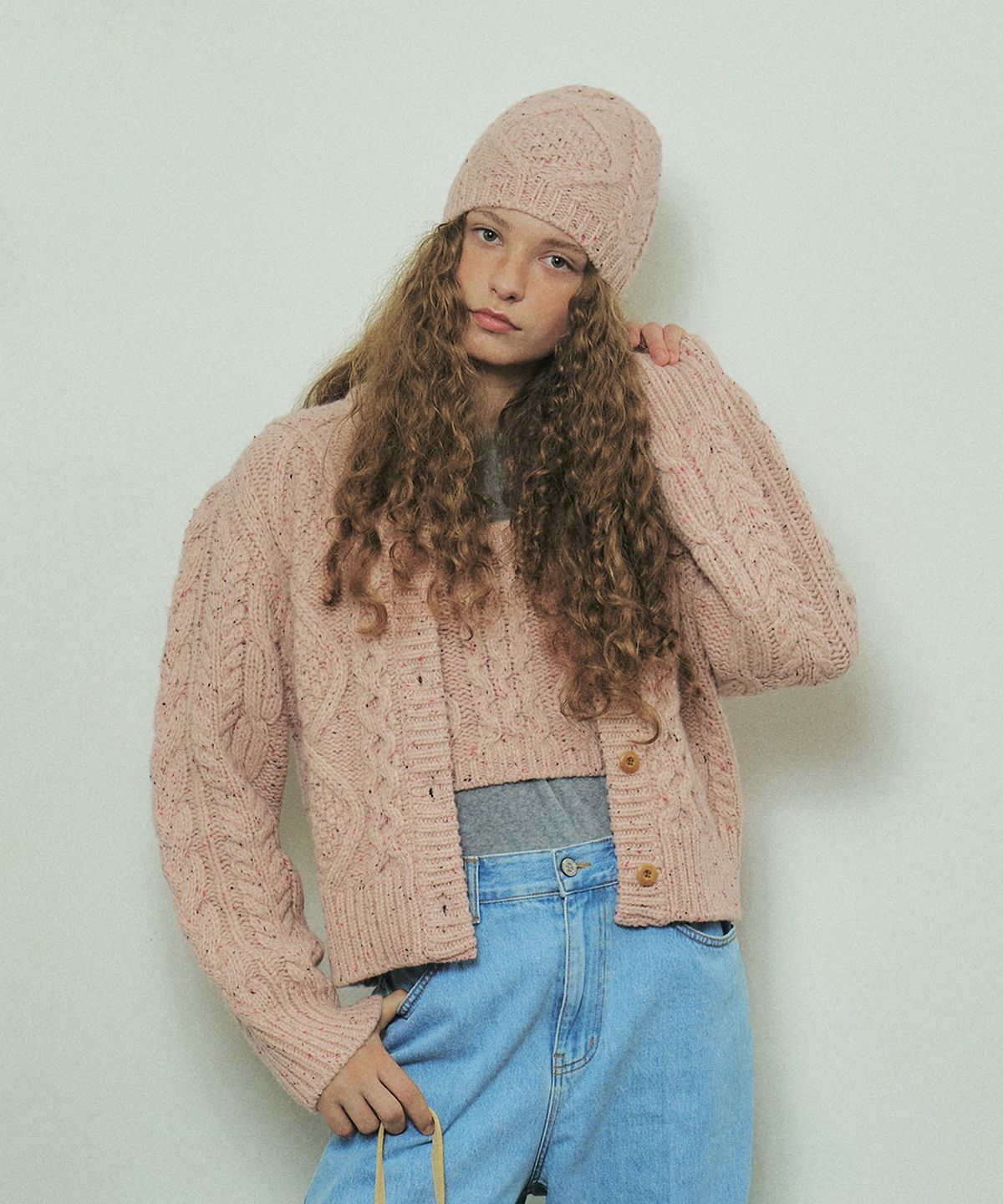 그로브(GROVE) 로멜 비니_PINK