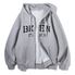 BKEN 1583 후드 집업 BK7990_그레이