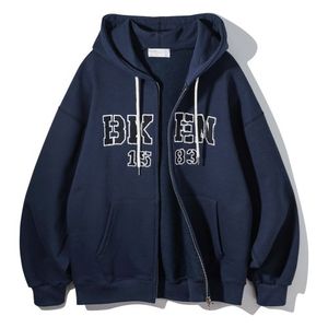 BKEN 1583 후드 집업 BK7990_네이비