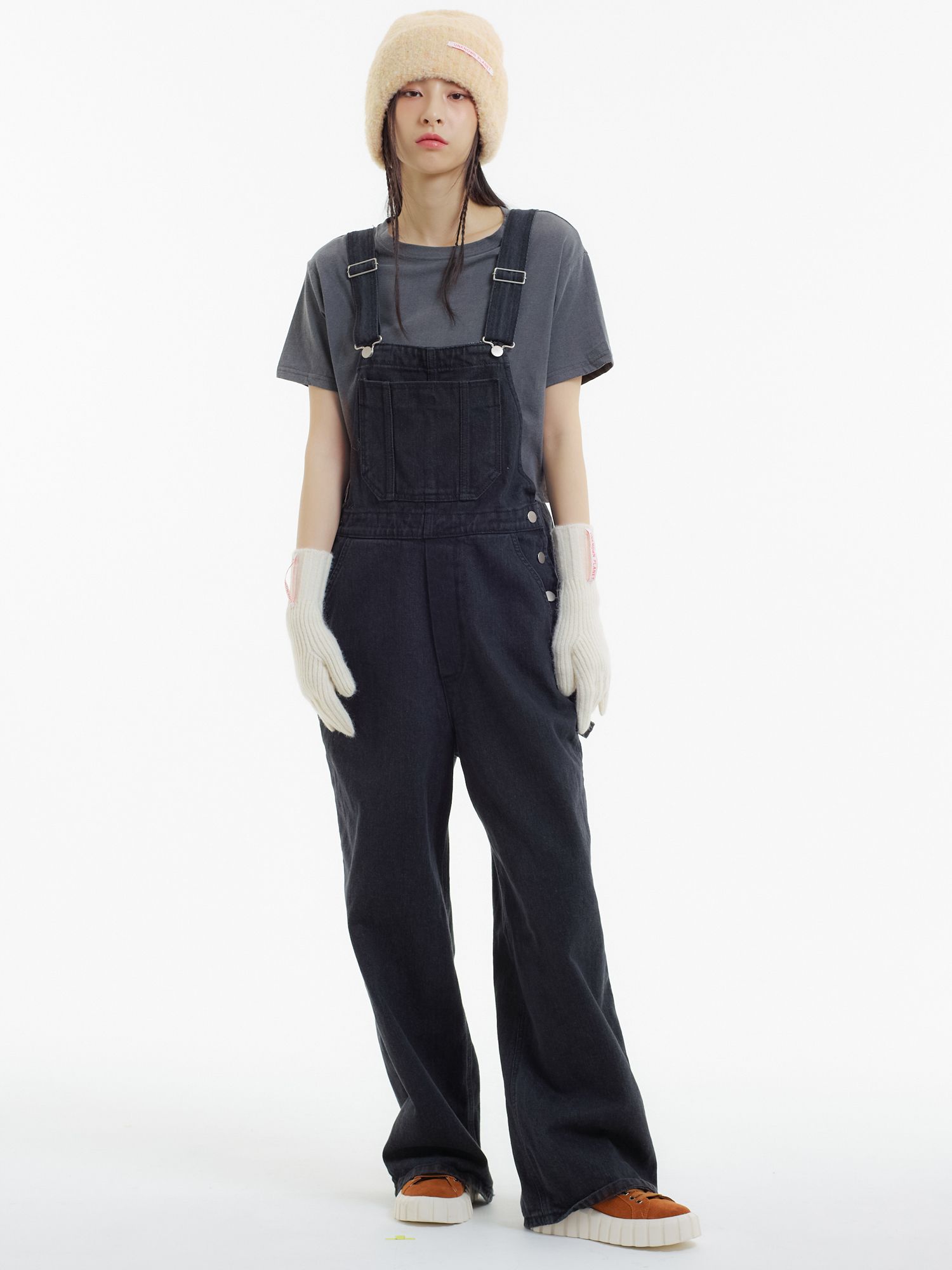 MUSINSA公式 | UNKNOWN PLANET overall black