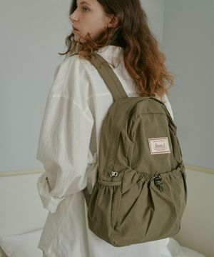 스트링백팩 카키