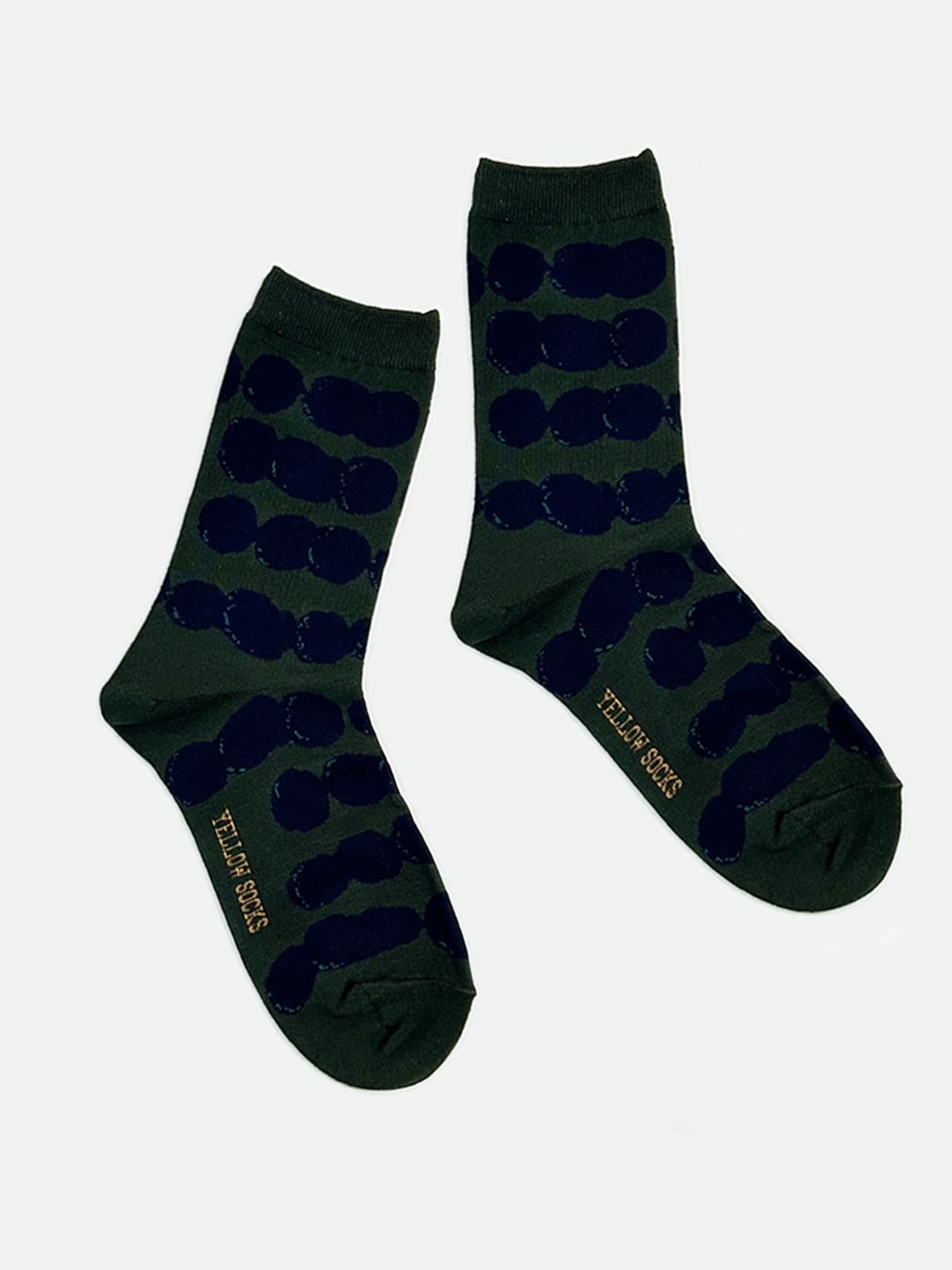 옐로우삭스(YELLOWSOCKS) 누베 네이비올리브