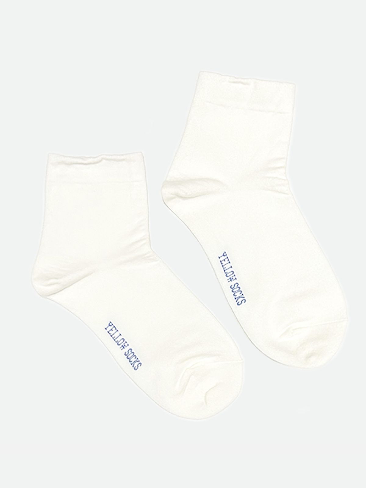 옐로우삭스(YELLOWSOCKS) [무압] 숏 삭스 화이트