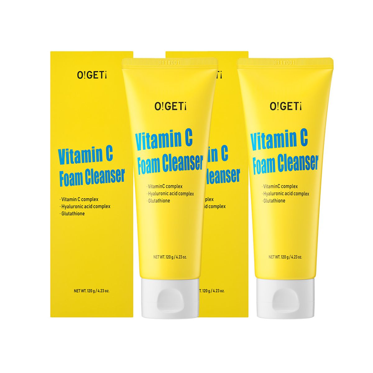 오겟(OGET) [2pack]비타민C 폼 클렌저 120ml * 2개