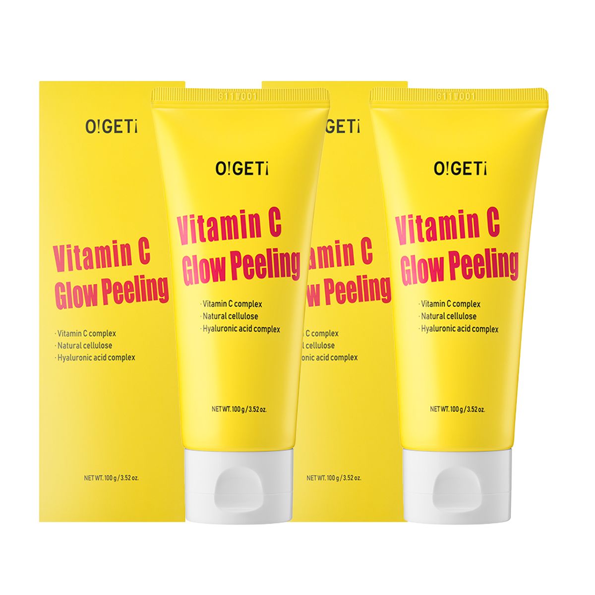 오겟(OGET) [2pack]비타민C 글로우 필링젤 100g * 2개