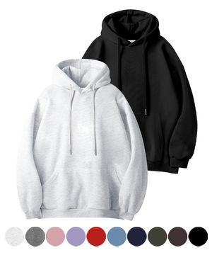 데일리 기모 후디 티셔츠