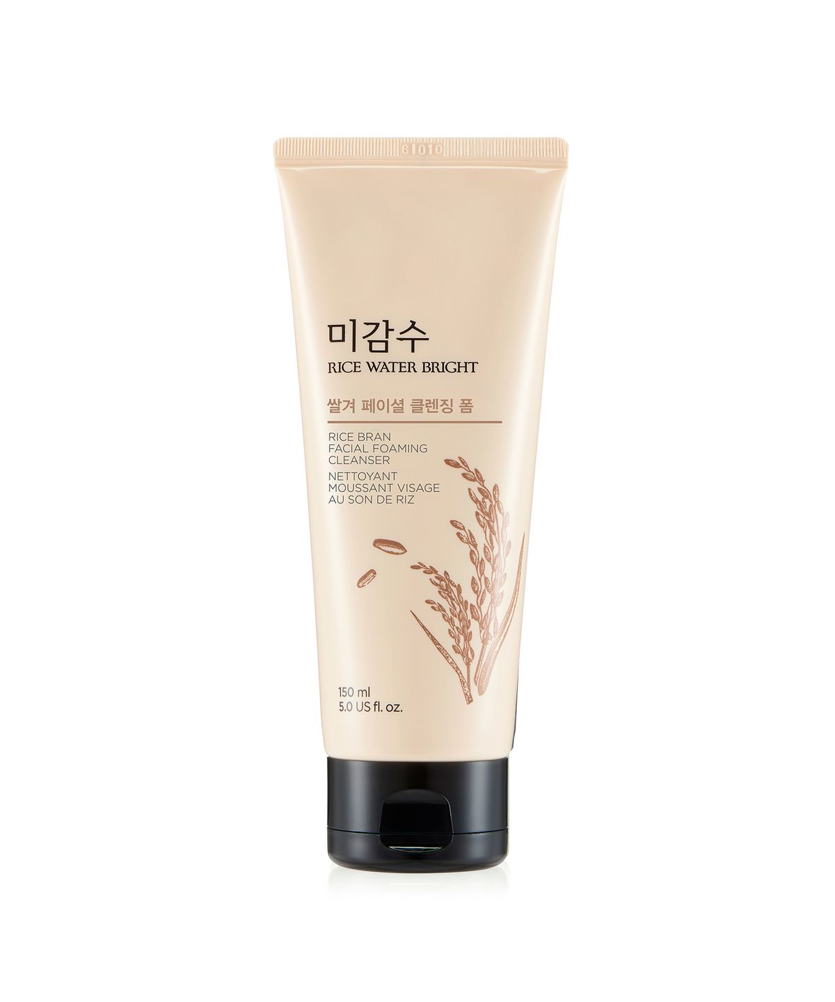 더페이스샵(THE FACE SHOP) 미감수 브라이트 페이셜 쌀겨 클렌징 폼 150ml