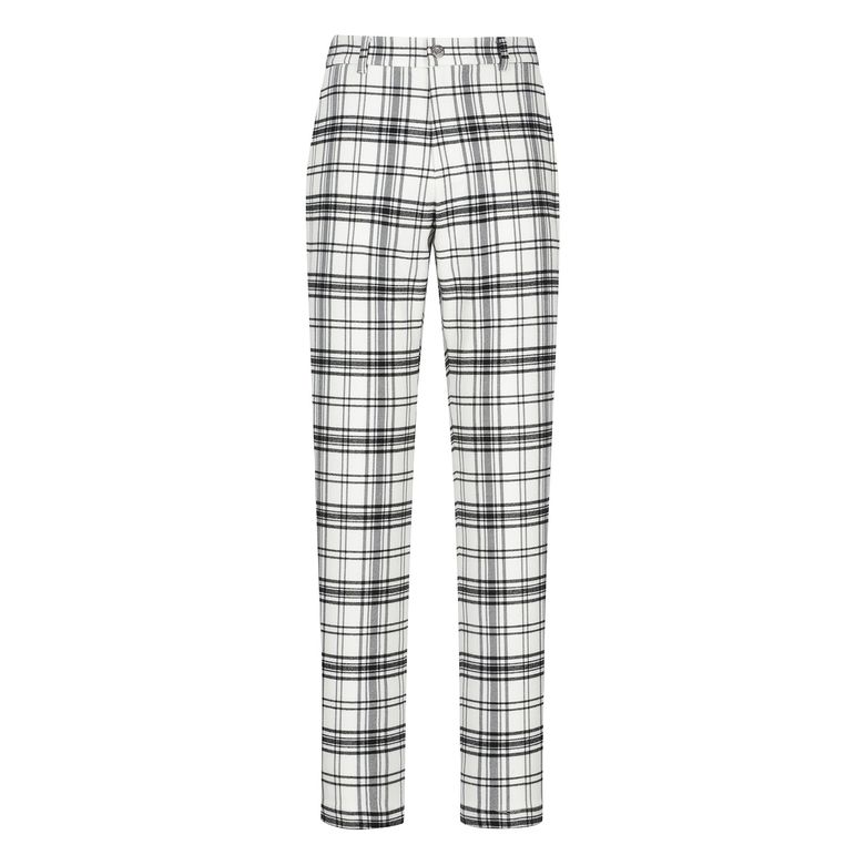 Check Pattern Pants_Black (Men)