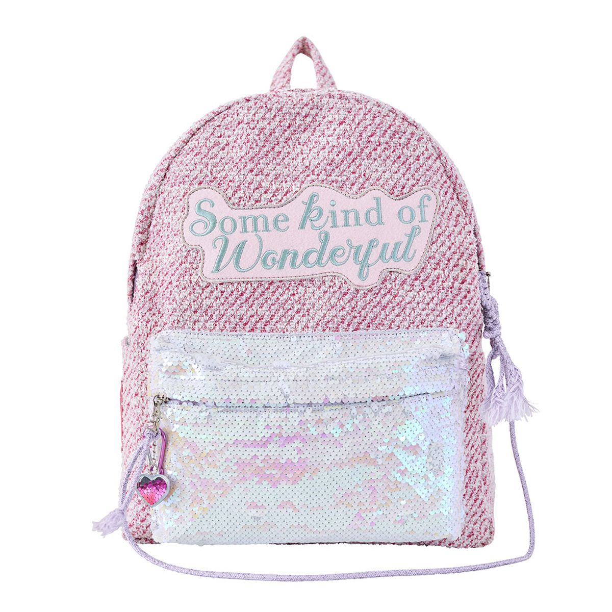 앙트레브(ENTRE REVES) SOME KIND OF WONDERFUL TWEED PINK