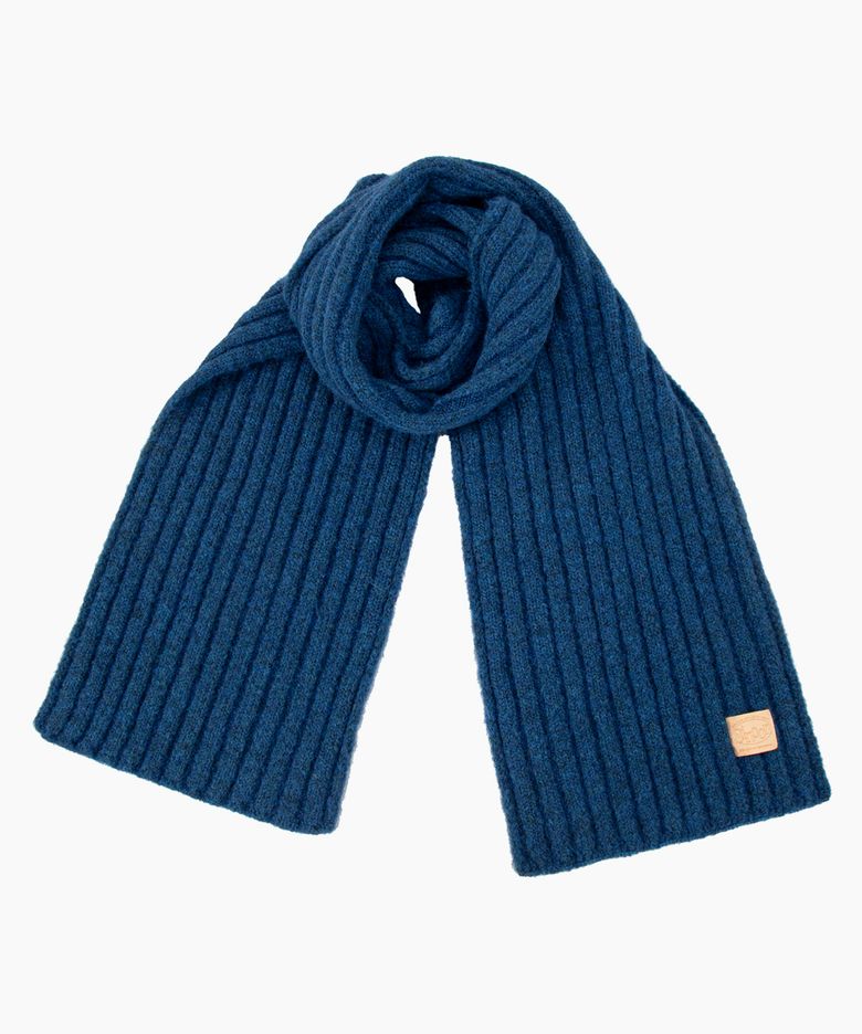 HAIRY COZY MUFFLER (BLUE)